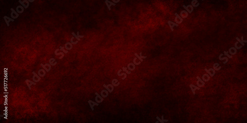 Red grunge abstract background texture black concrete wall  grunge halloween background with blood splash space on wall  red horror wall background  dark slate back background toned classic red color.