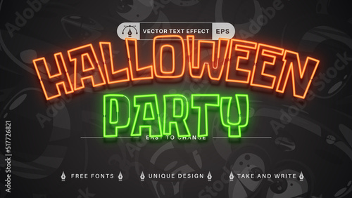 Halloween Editable Text Effects, Font Styles