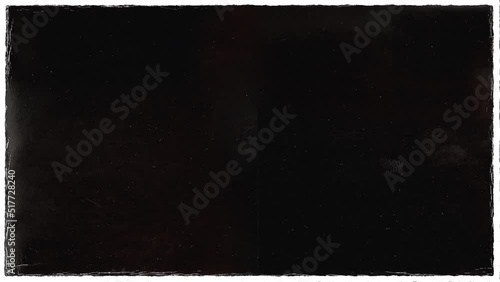 wiggling dark paper overlay with burning edges, animation mock up in 4k. photo