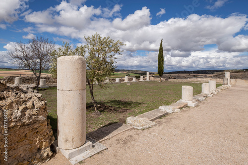 Termas Monumentales, parque arqueológico de Segóbriga, Saelices, Cuenca, Castilla-La Mancha, Spain photo