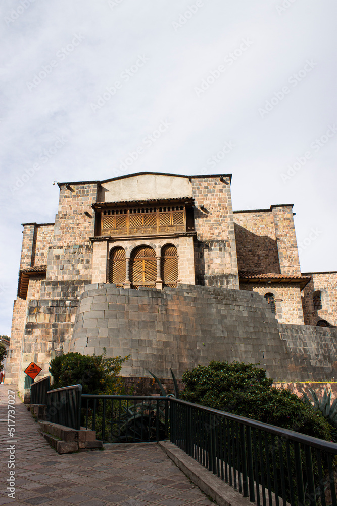 Qoricancha o Templo del Sol en Cuzco Perú, se encuentra en la Iglesia de Santo Domingo 
