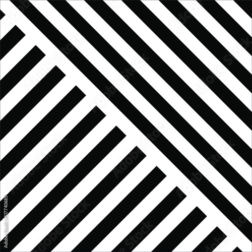 Stripes Motifs Pattern in Black White. Decoration for Interior  Exterior  Carpet  Textile  Garment  Cloth  Silk  Tile  Plastic  Paper  Wrapping  Wallpaper  Pillow  sofa  Background  Ect. Vector 
