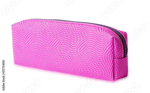 Obraz na plátně Women's pink pencil case