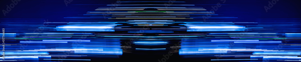 blue light trails timeline cover blue light trails timeline cover