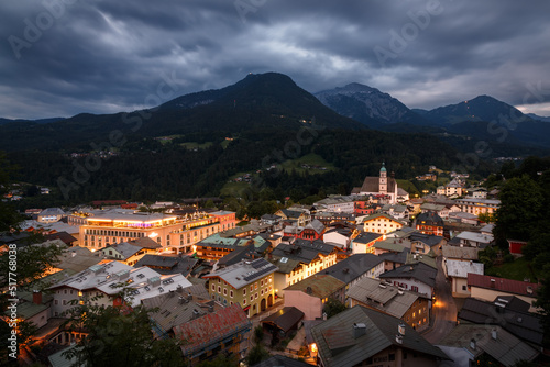 Berchtesgaden bei Nacht © Stephan