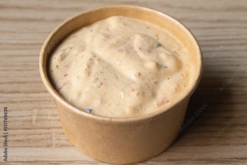 Pepper with mayonnaise sauce Pepper with mayonnaise sauce