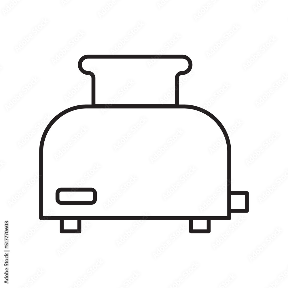 Ikona toster. Ikona toster.