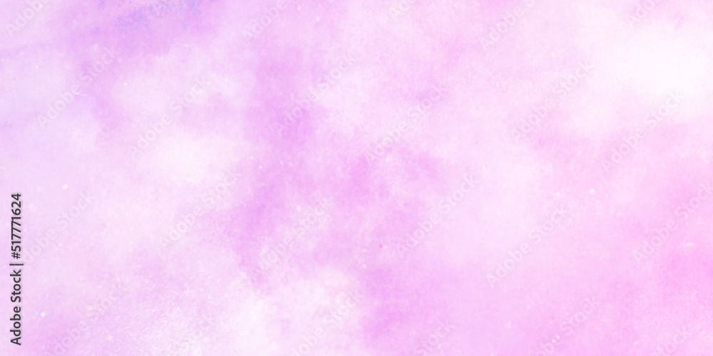 beautiful bright and shinny pink background with white clouds, clear and decorative pink watercolor background with watercolor stains for creative design. beautiful bright and shinny pink background with white clouds, clear and decorative pink watercolor background with watercolor stains for creative design.
