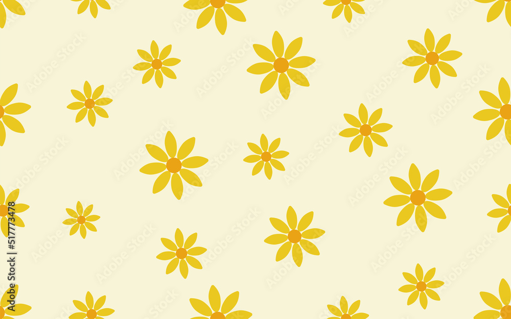 Flowers colorful seamless pattern Flowers colorful seamless pattern