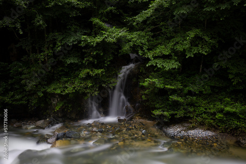 Fototapeta Naklejka Na Ścianę i Meble -  Palovit Waterfall in Camlihemsin Rize Turkey