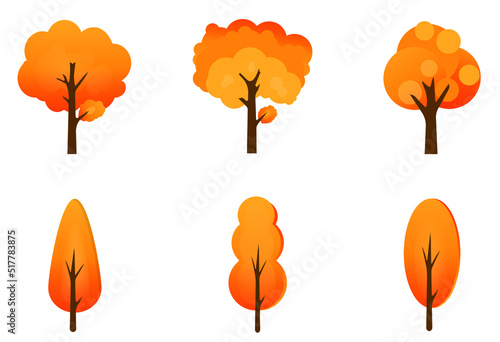  Autumn design element. Vector illustration 