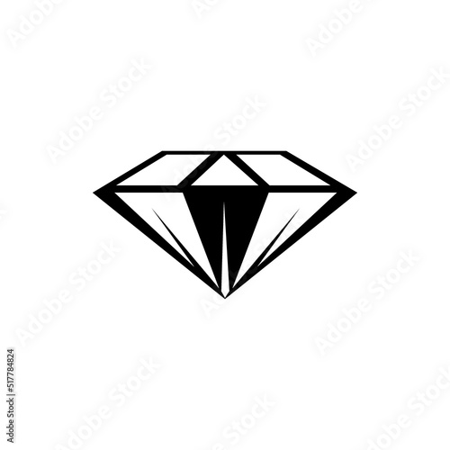 diamond icon logo vector design template