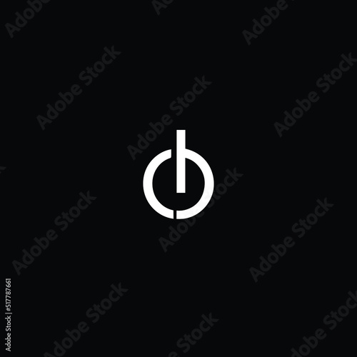 CB OB Logo Design, Creative Minimal Letter OB CB Monogram
