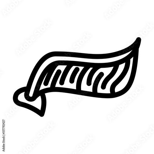 snitch wing from harry potter line icon vector. snitch wing from harry potter sign. isolated contour symbol black illustration