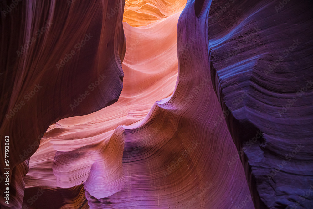 Colorful Walls in Lower Antelope Canyon