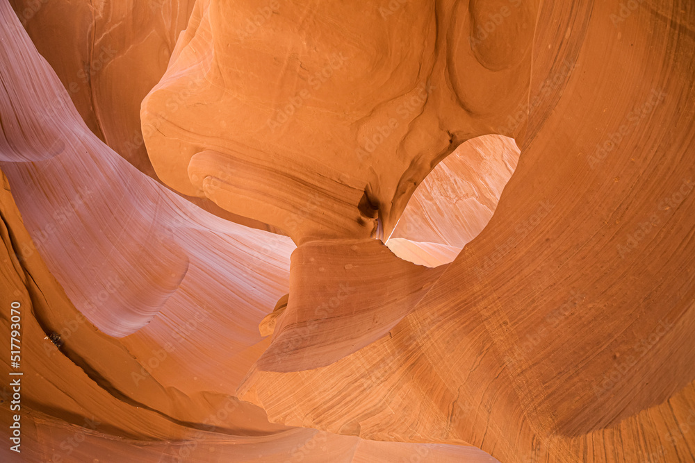 Eye of the Eagle in Lower Antelope Canyon