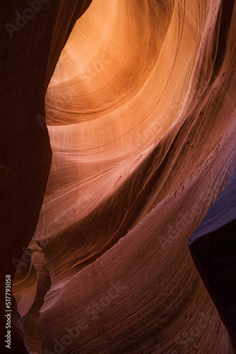 Obraz na płótnie Vortex in Lower Antelope Canyon w salonie