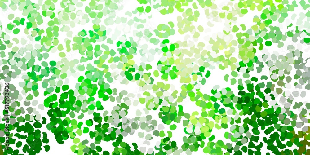 Light green, yellow vector template with abstract forms. Light green, yellow vector template with abstract forms.