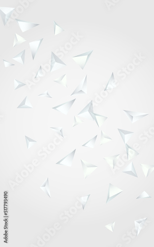 Light Geometric Abstract Vector Gray Background.