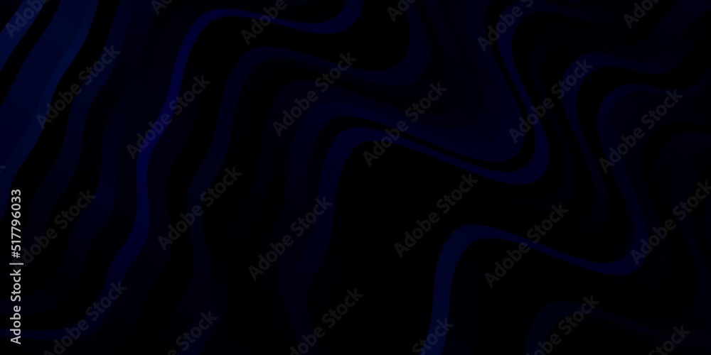Obraz premium Dark BLUE vector background with bows.