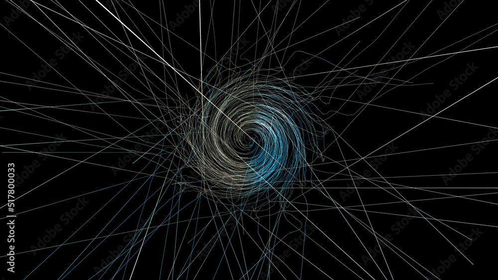 3d illustration of abstract lights 3d illustration of abstract lights
