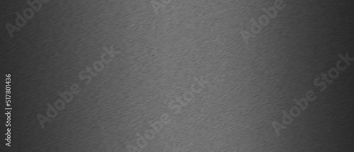Black polished aluminum background. Stainless steel texture