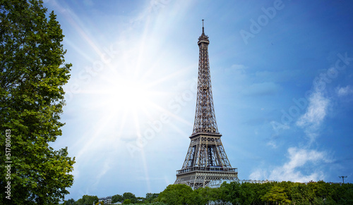 Photography heat wave in Paris France