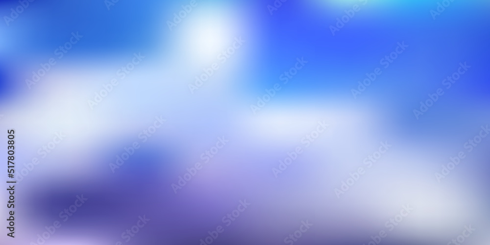 Fototapeta premium Light purple vector gradient blur backdrop.