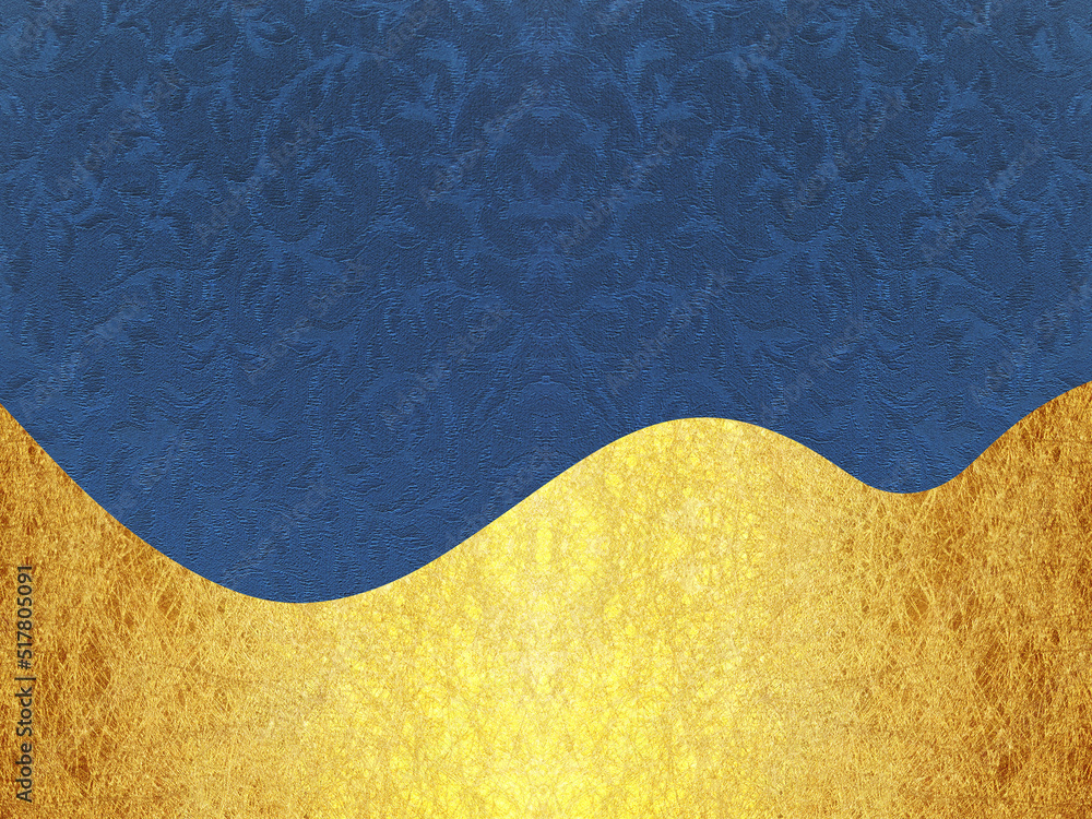 青い波の背景素材