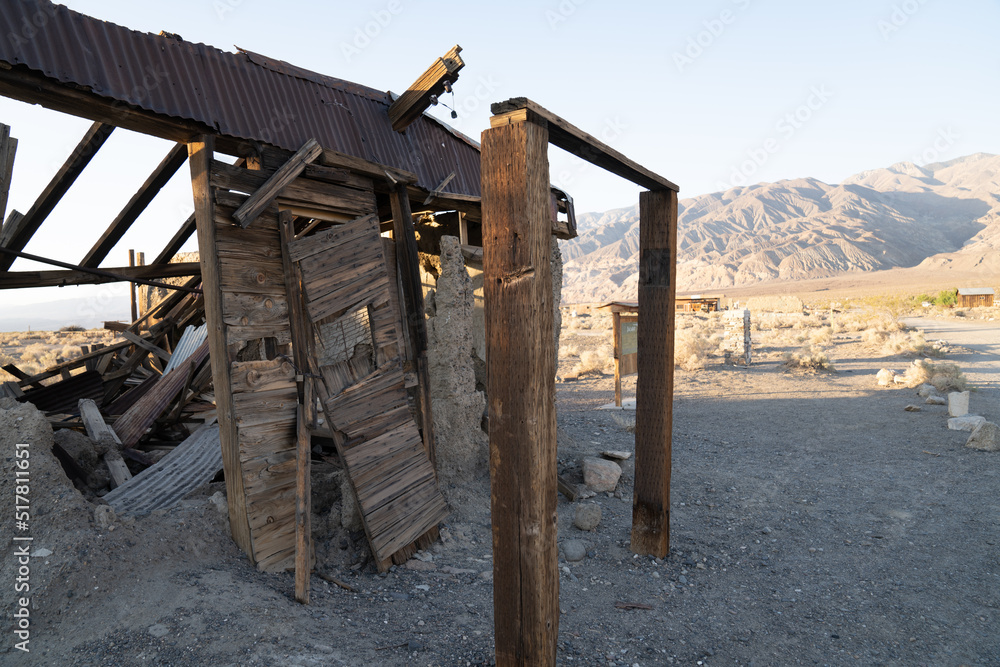 The Rubble And Ghost Town Of Ballarat, California. The Rubble And Ghost Town Of Ballarat, California.