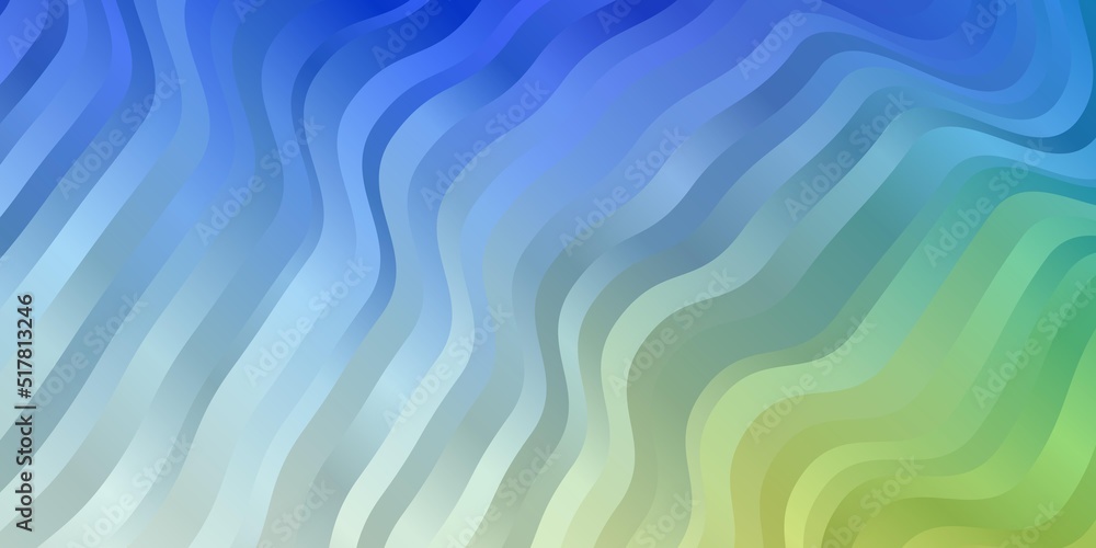 Fototapeta premium Light Multicolor vector background with bows.