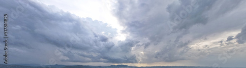 Photography Beautiful panoramic storm clouds, Dark cloudscape, Nature environment dark huge clouds sky black stormy clouds