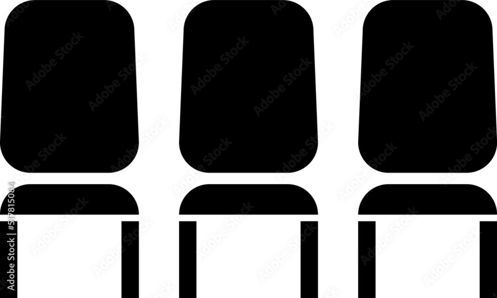 chair icon illustration isolated vector sign symbol on white background..eps chair icon illustration isolated vector sign symbol on white background..eps