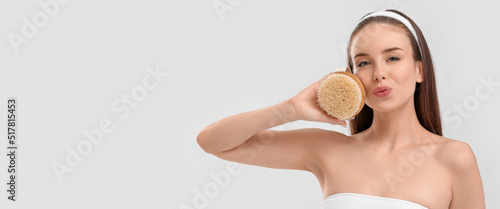 Beautiful young woman with ...