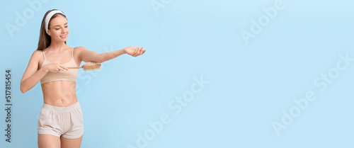 Beautiful young woman with ...