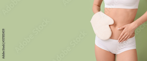 Beautiful young woman with ...