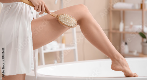 Beautiful young woman with ...