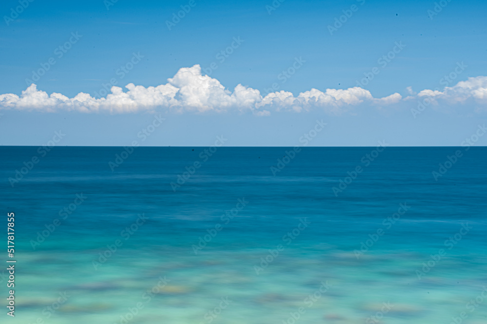 blue sky and sea