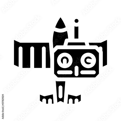air simulation glyph icon vector. air simulation sign. isolated symbol illustration