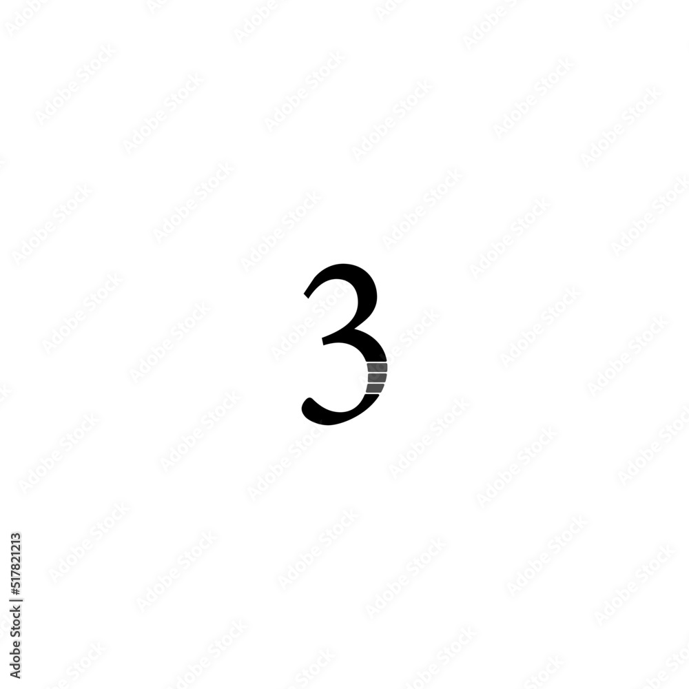 logo number illustration vector logo number illustration vector