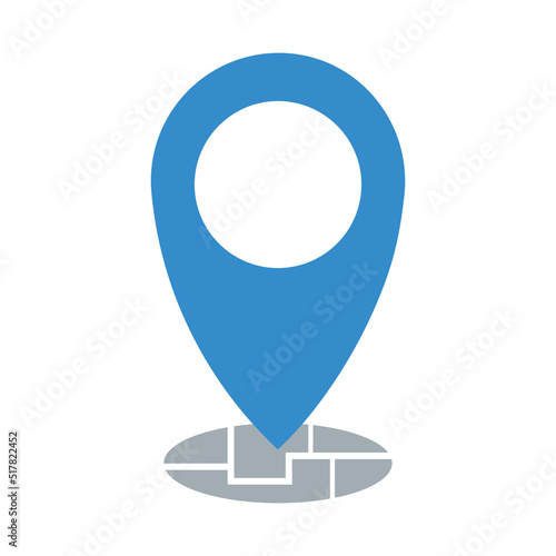 Free Download Location icon vector free download in blue clipart symbol maps - GFXLoad