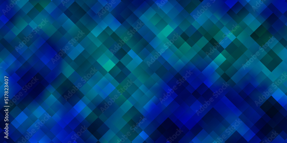 Light BLUE vector template with rectangles. Light BLUE vector template with rectangles.