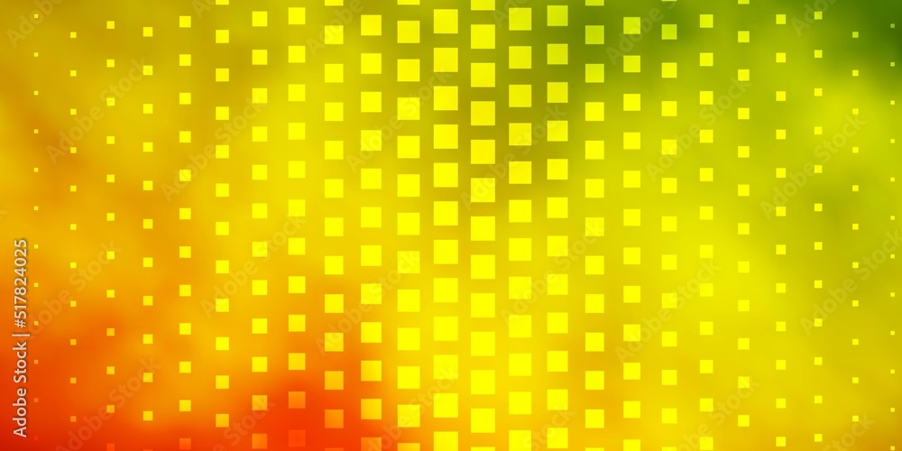 Light Green, Red vector pattern in square style. Light Green, Red vector pattern in square style.