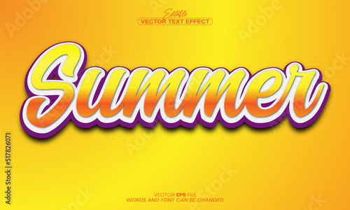 orange and yellow 3d text style effect