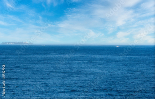 Summer sea on a sunny day.