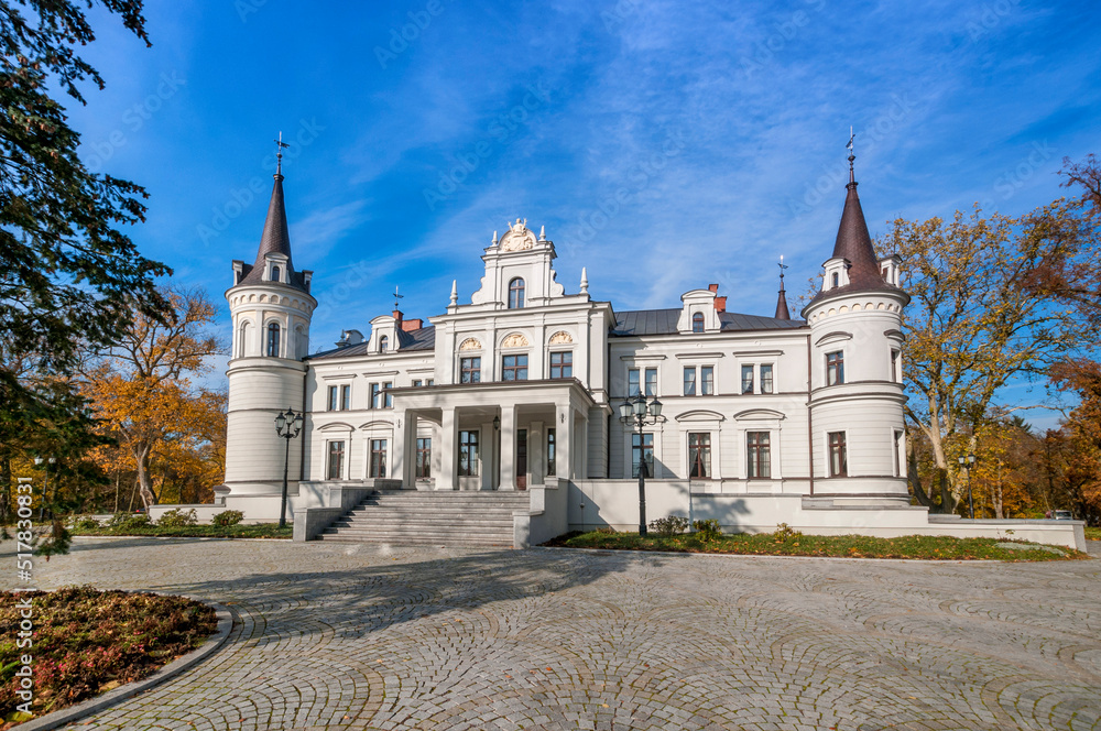 Tarce, village in Greater Poland Voivodeship. Renaissance palace and park complex. Tarce, village in Greater Poland Voivodeship. Renaissance palace and park complex.