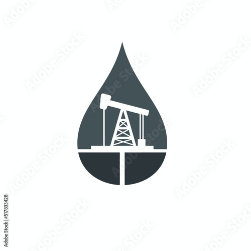 illustration of petroleum, vector art.