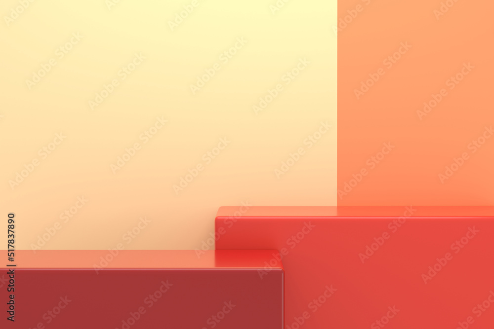 3D product display background. 3D product display background.