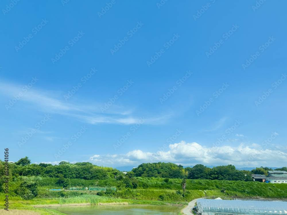 Fototapeta premium 田舎の風景 