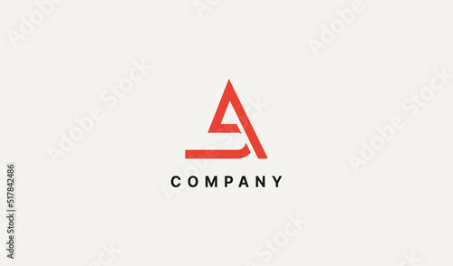 Free Download Abstract Initial Letter AS Logo. Usable for Business and Branding Company Logos. Flat Vector Logo Design Template Element. - GFXLoad